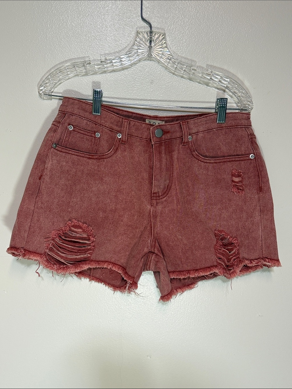 NEW POL
Distressed Women's Denim Shorts